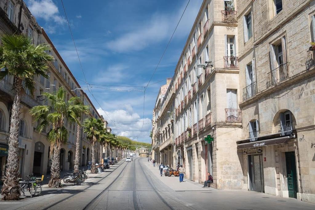 Le Shabby Chic, Beau T2, Patio, Centre Ville Montpellier Exteriér fotografie